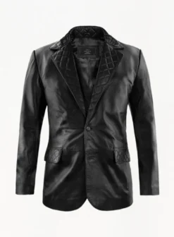 Harper Leather Blazer