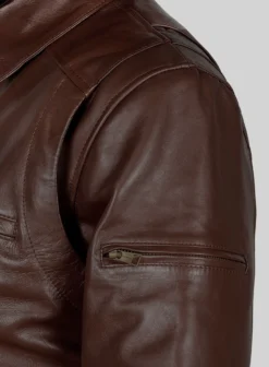 Airvoyant Bomber Leather Jacket -Studiosuits Shop airvoyantbomberleatherjacket 4