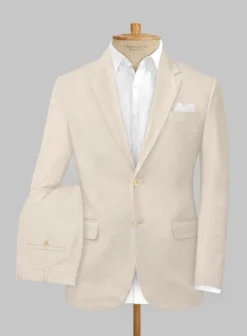 Studiosuits Shop 15 Beige Stretch Chino Suit