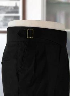 Black Chino Gurkha Trousers -Studiosuits Shop blackflaelwlgurkhatrouser 3 2bb49427 53f7 4d0e 9f75 ced62b410a78