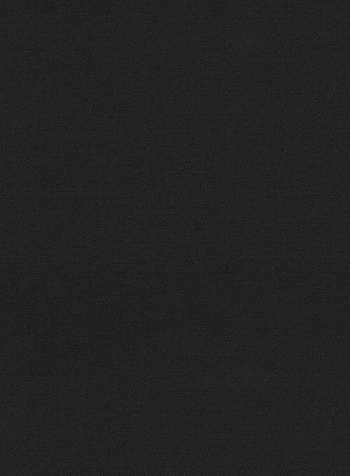 Black Stretch Chino Jacket 2 Black Stretch Chino Jacket - Image 2