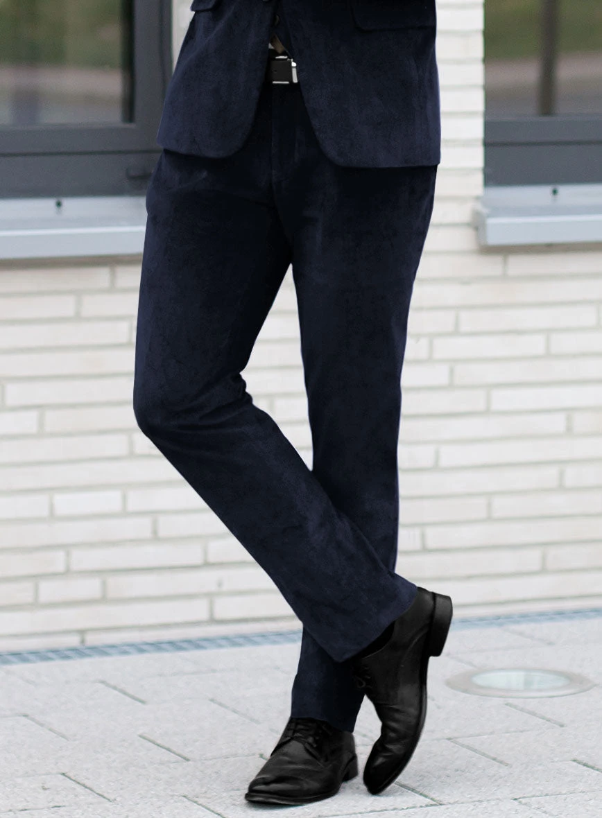 Blue Velvet Pants 2 Blue Velvet Pants - Image 2