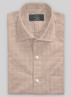 Brandy Rose Checks Linen Shirt