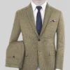 Bristol Beige Sharkskin Suit