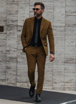 Brown Corduroy Suit