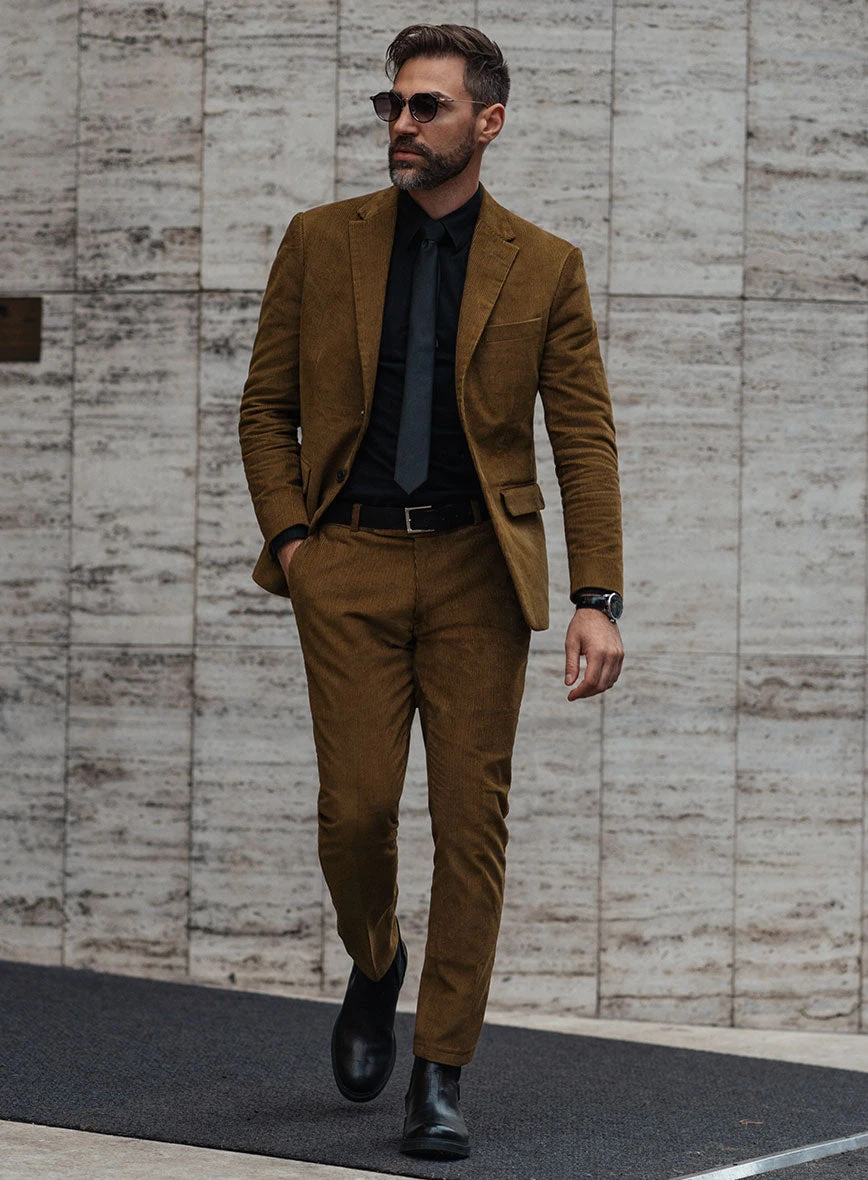 Brown Corduroy Suit 1 Brown Corduroy Suit