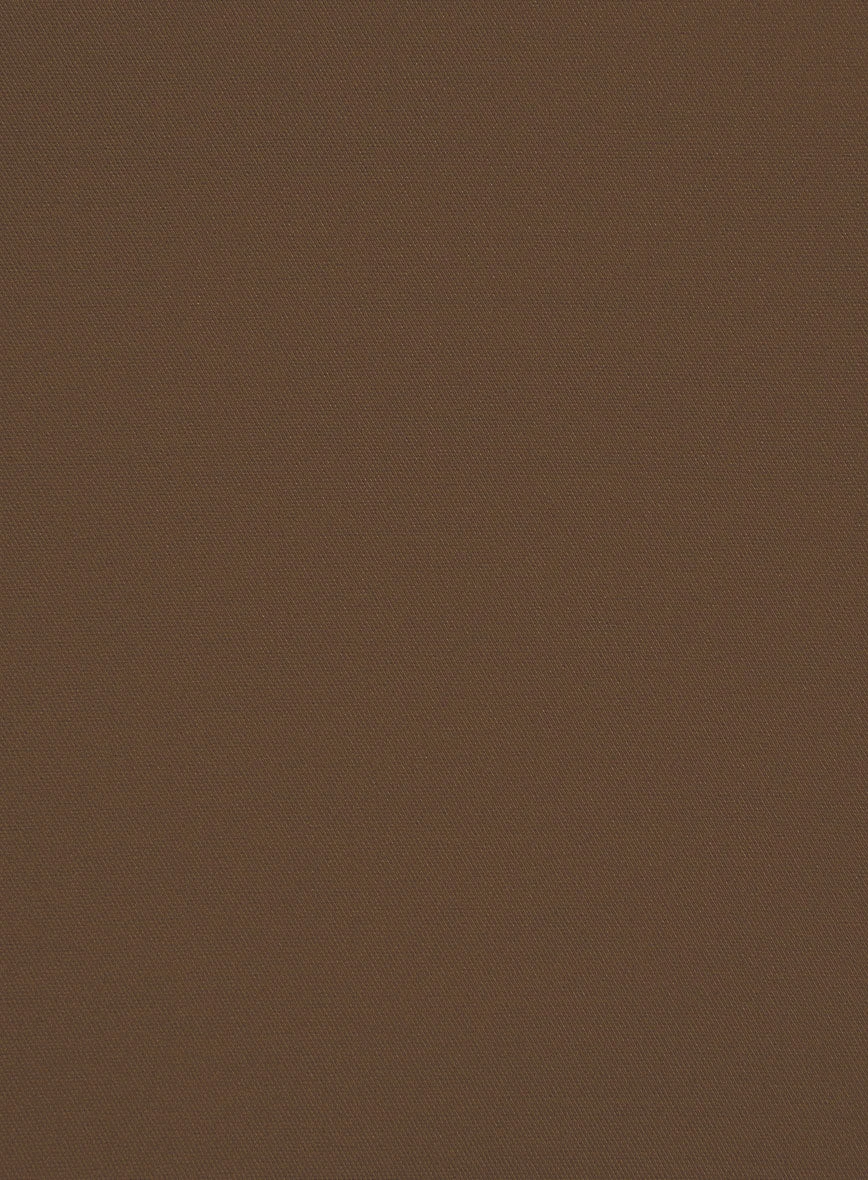 Brown Stretch Chino Suit 4 Brown Stretch Chino Suit - Image 4