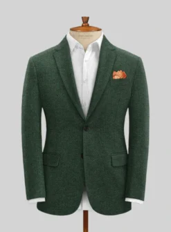 Bottle Green Herringbone Tweed Suit 13 Bottle Green Herringbone Tweed Suit -Studiosuits Shop bttlegrnhrringbnetwdsuitlk 3