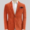 Burnt Orange Corduroy Jacket