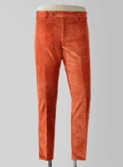Burnt Orange Corduroy Suit -Studiosuits Shop burntorangethickcordsuitlk 2