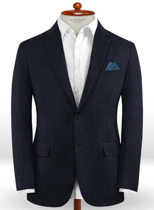 Caccioppoli Dapper Dandy Arber Navy Blue Wool Jacket 1 Caccioppoli Dapper Dandy Arber Navy Blue Wool Jacket