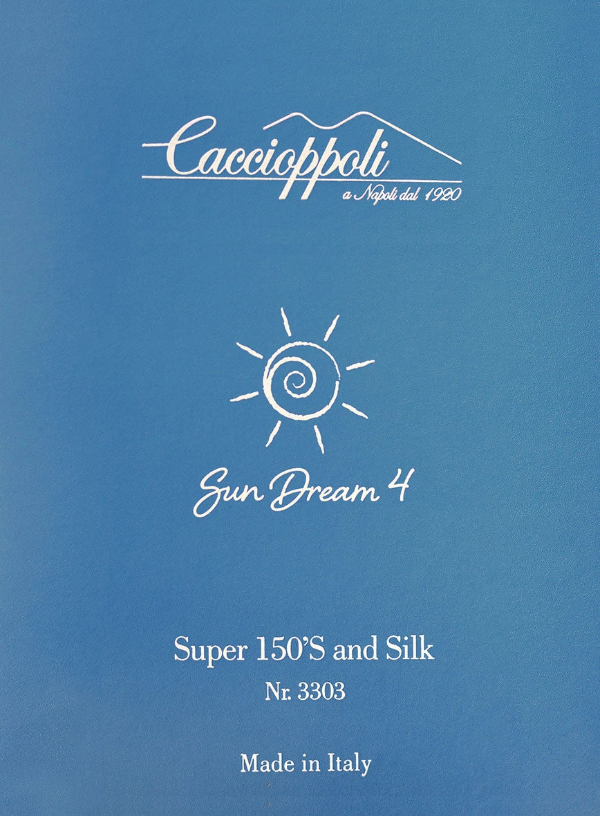 Caccioppoli Sun Dream Kiki Blue Wool Silk Pants 3 Caccioppoli Sun Dream Kiki Blue Wool Silk Pants - Image 3