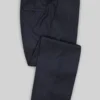 Caccioppoli Sun Dream Navy Blue Wool Silk Pants