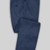 Caccioppoli Sun Dream Kara Blue Wool Silk Pants