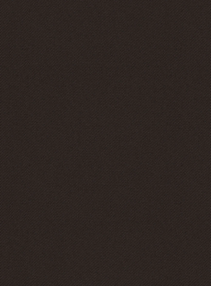 Coffee Brown Chino Jacket 2 Coffee Brown Chino Jacket - Image 2