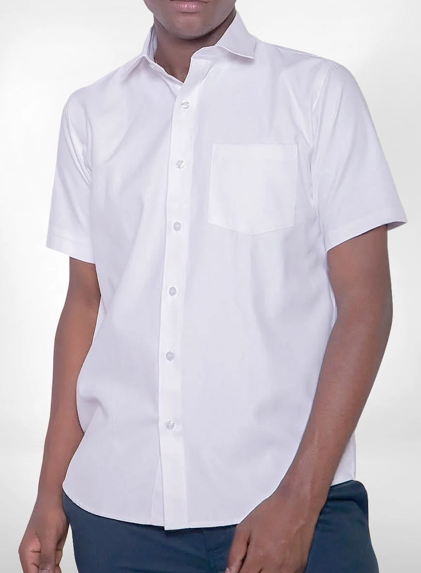 50's Cotton Dress Shirts - Half Sleeves 1 50's Cotton Dress Shirts - Half Sleeves