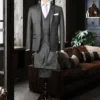 Reda Cashmere Mid Gray Wool Suit II