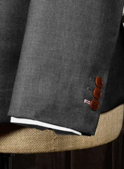 Reda Cashmere Mid Gray Wool Suit II 13 Reda Cashmere Mid Gray Wool Suit II -Studiosuits Shop custordrredacashmeremidgraywlsuitlook 5