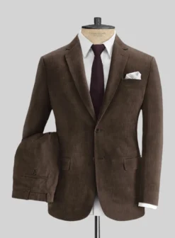 Dark Brown Corduroy Suit