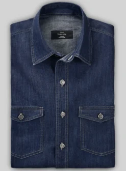 Denim Shirt - Hard Washed