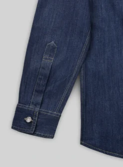 Denim Shirt - Hard Washed -Studiosuits Shop denimshirthardwashedlk 6