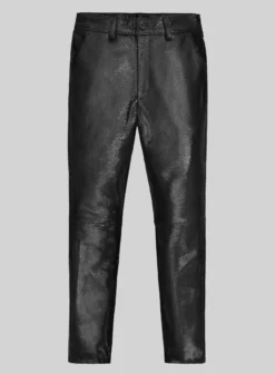 Double Breasted Leather Suit -Studiosuits Shop doublebreastedleathersuitlook 6