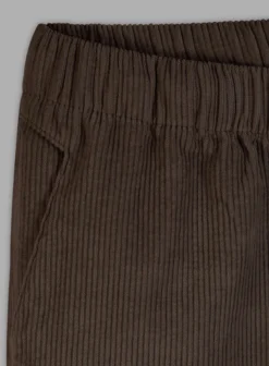 Easy Pants Dark Brown Corduroy -Studiosuits Shop drkbrowncordeasypantslk 2