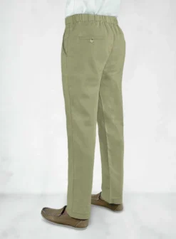 Easy Pants Army Green -Studiosuits Shop easypantsarmygreenpantslook 2