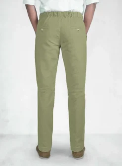 Easy Pants Army Green -Studiosuits Shop easypantsarmygreenpantslook 3