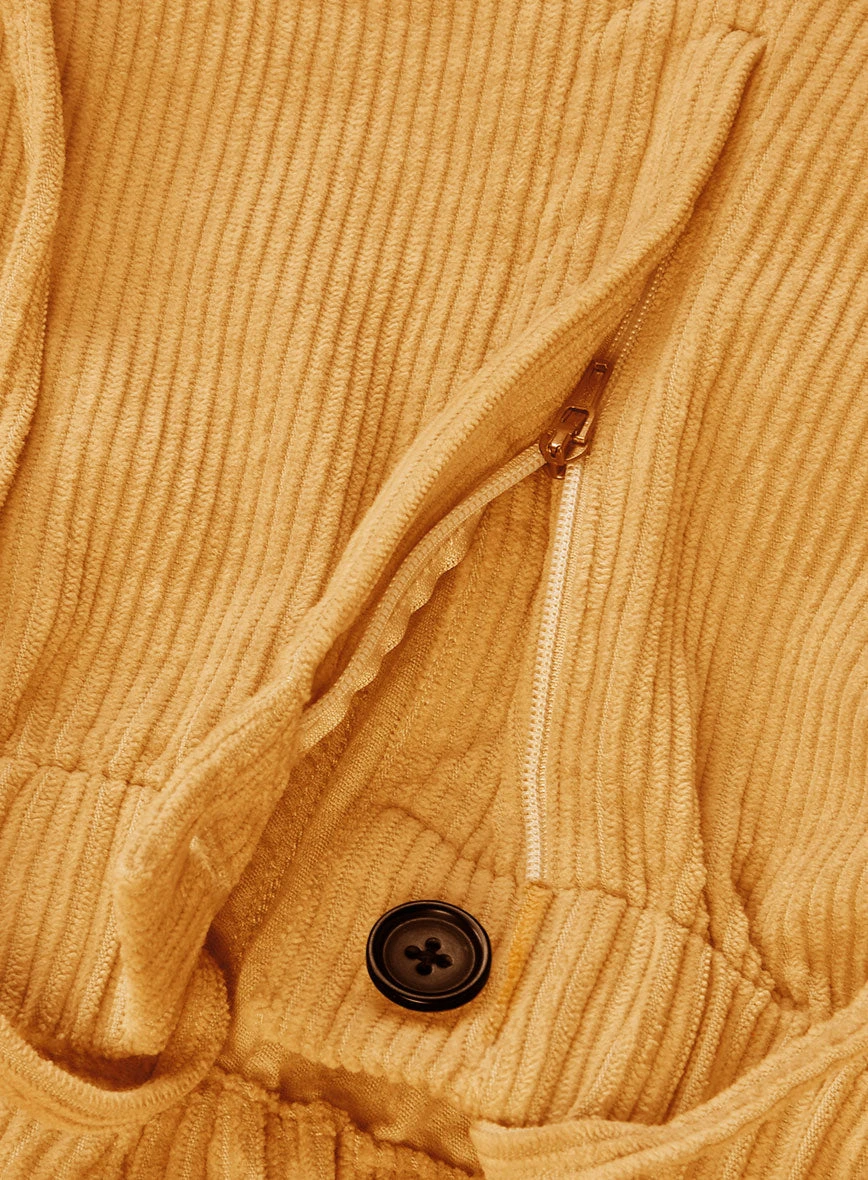 Easy Pants Naples Yellow Corduroy 4 Easy Pants Naples Yellow Corduroy - Image 4