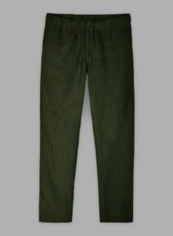 Easy Pants Olive Green Corduroy