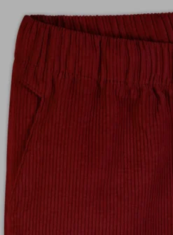 Easy Pants Red Corduroy -Studiosuits Shop easypantsredcordlk 2