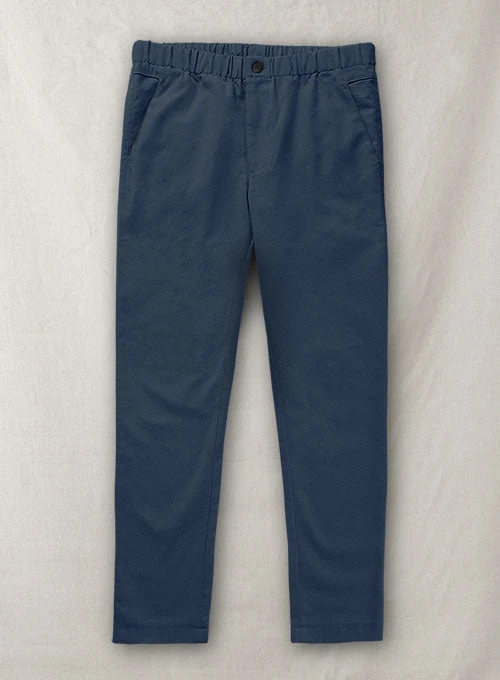 Easy Pants Royal Blue Cotton Canvas 1 Easy Pants Royal Blue Cotton Canvas