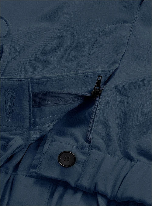 Easy Pants Royal Blue Cotton Canvas 7 Easy Pants Royal Blue Cotton Canvas - Image 7