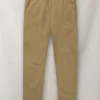 Easy Pants Tan Cotton Canvas