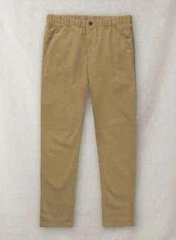 Easy Pants Tan Cotton Canvas