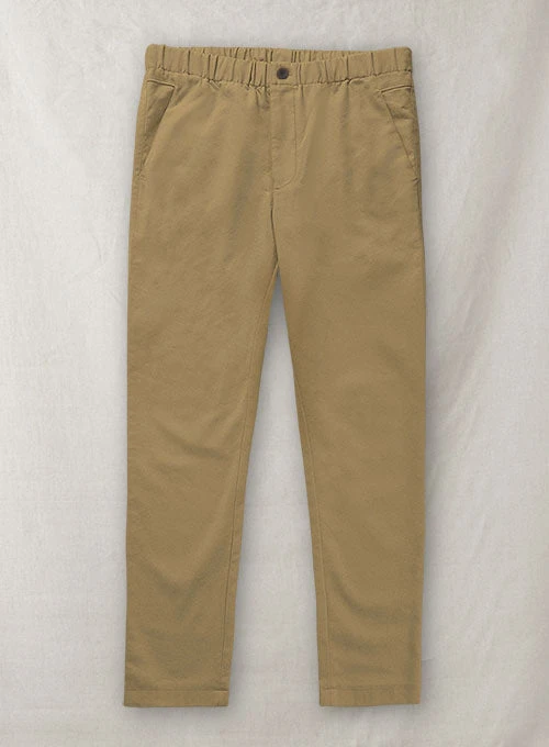 Easy Pants Tan Cotton Canvas 1 Easy Pants Tan Cotton Canvas