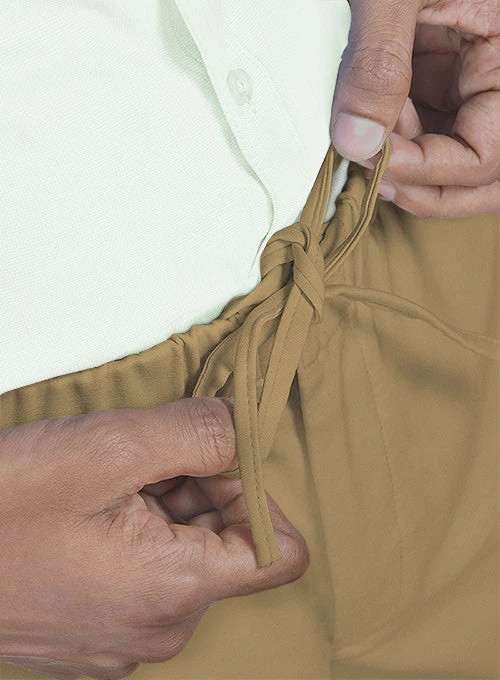 Easy Pants Tan Cotton Canvas 6 Easy Pants Tan Cotton Canvas - Image 6