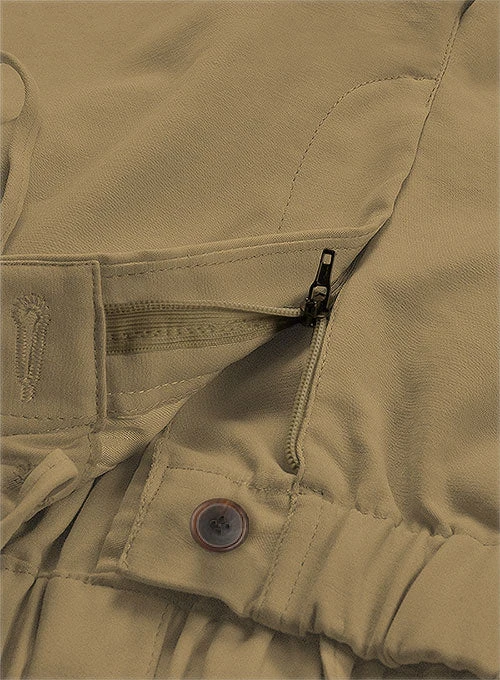 Easy Pants Tan Cotton Canvas 7 Easy Pants Tan Cotton Canvas - Image 7