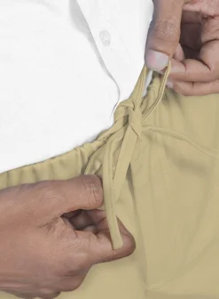 Easy Pants Beige Cotton Canvas -Studiosuits Shop easypntsbegecotcanva 6