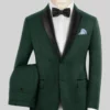 Emerald Green Tuxedo Suit