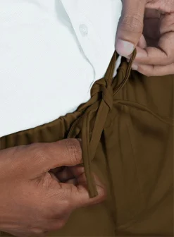 Easy Pants Brown Cotton Canvas -Studiosuits Shop esypantsbrncotcanvas 7