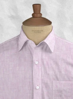 Studiosuits Shop 33 European Light Violet Linen Shirt