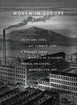 European Light Violet Linen Shirt -Studiosuits Shop eurolightvioletlinenlongslvshrtlook 5