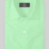 Giza Mint Green Cotton Shirt