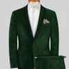 Green Velvet Suit