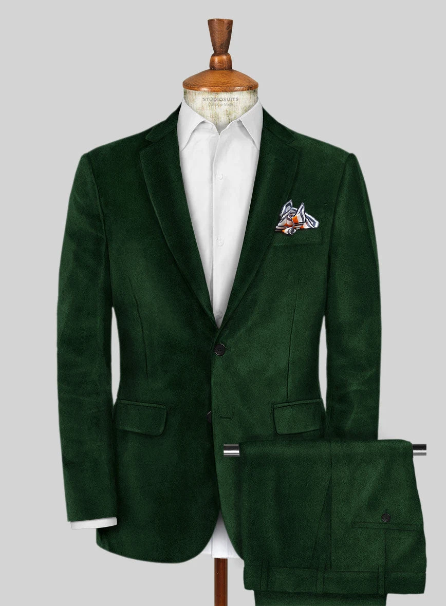 Green Velvet Suit 1 Green Velvet Suit