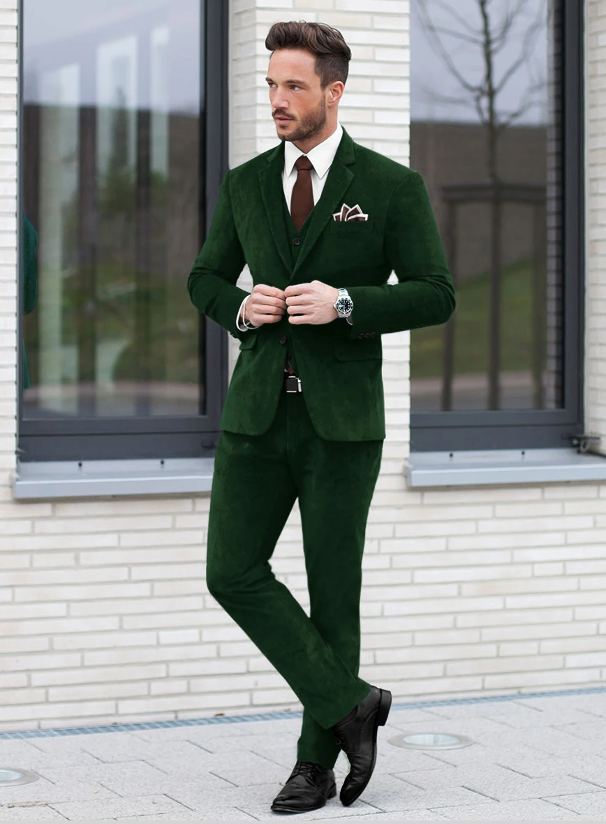 Green Velvet Suit 2 Green Velvet Suit - Image 2