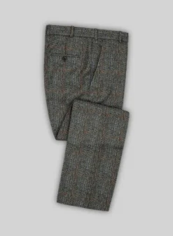 Harris Tweed Country Gray Suit -Studiosuits Shop harristweedcountrygraysuitlook 4