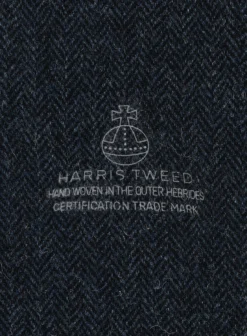 Harris Tweed Dark Blue Herringbone Pea Coat 8 Harris Tweed Dark Blue Herringbone Pea Coat -Studiosuits Shop harristweeddarkblueherringbonepeacoatlk 2